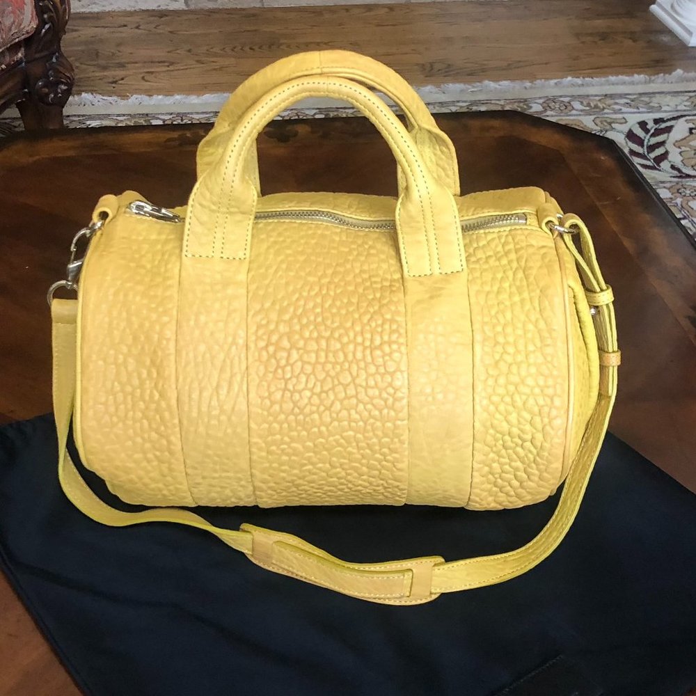 Alexander Wang Cylinder Handbag in Citrus